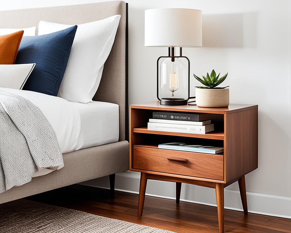 Mid-Century Modern Bedside Table Ideas for Your Room