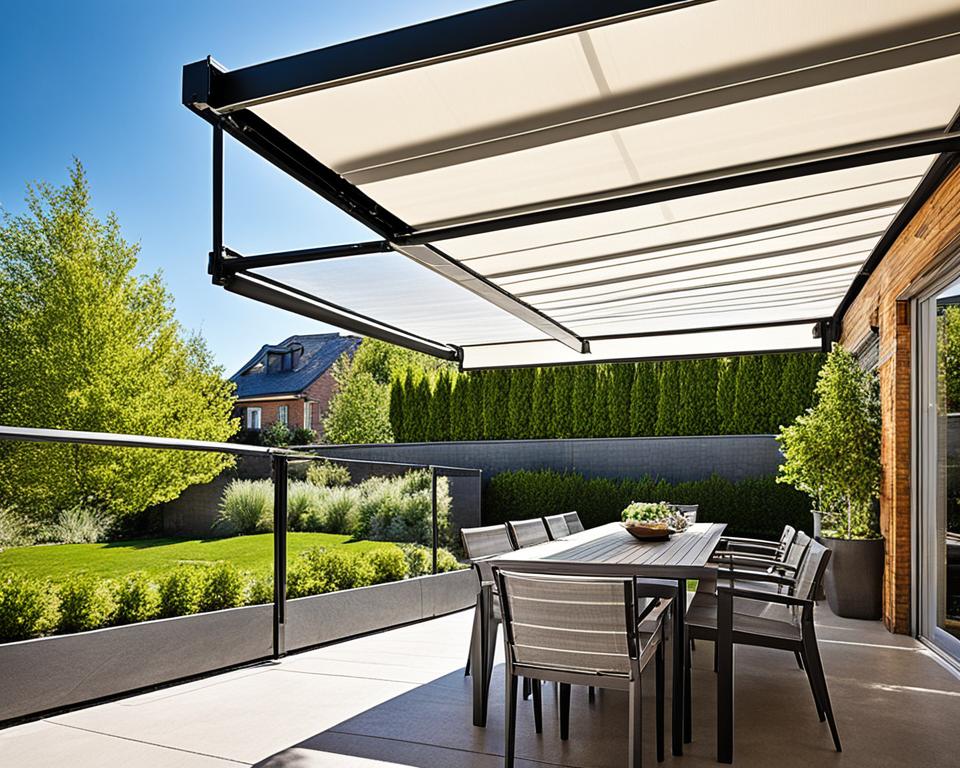 adjustable patio shades