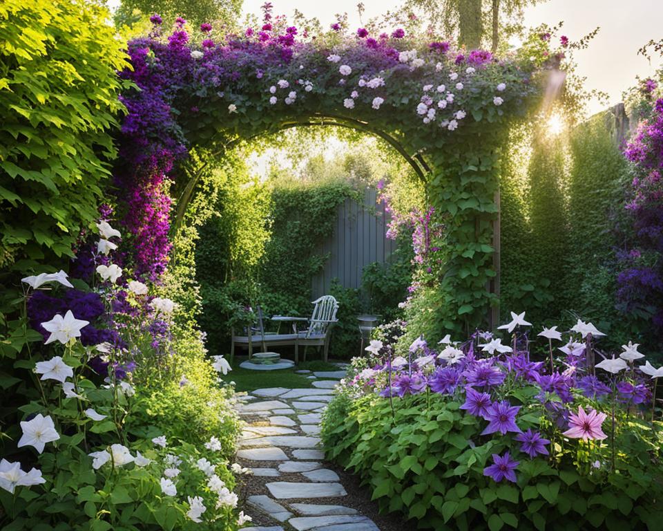 clematis trellis ideas and inspiration