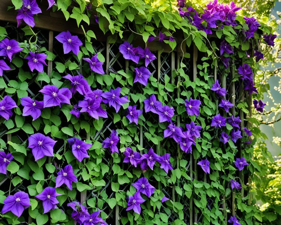 clematis trellis