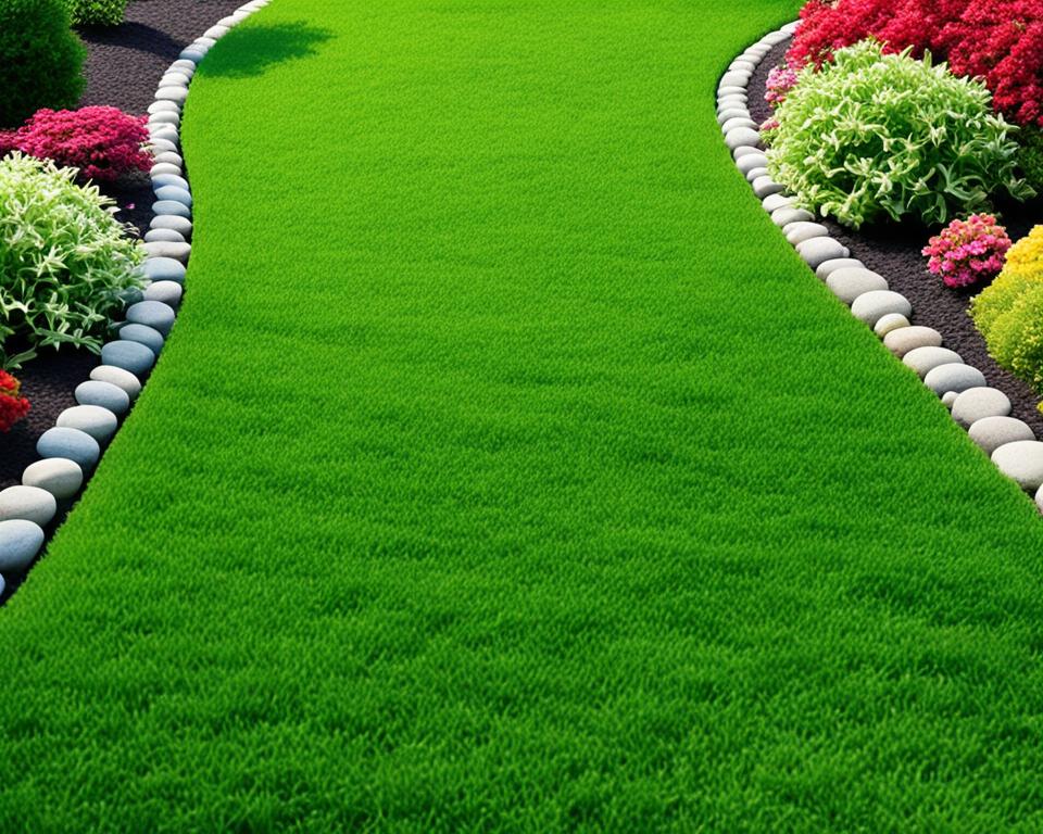 decorative lawn borders