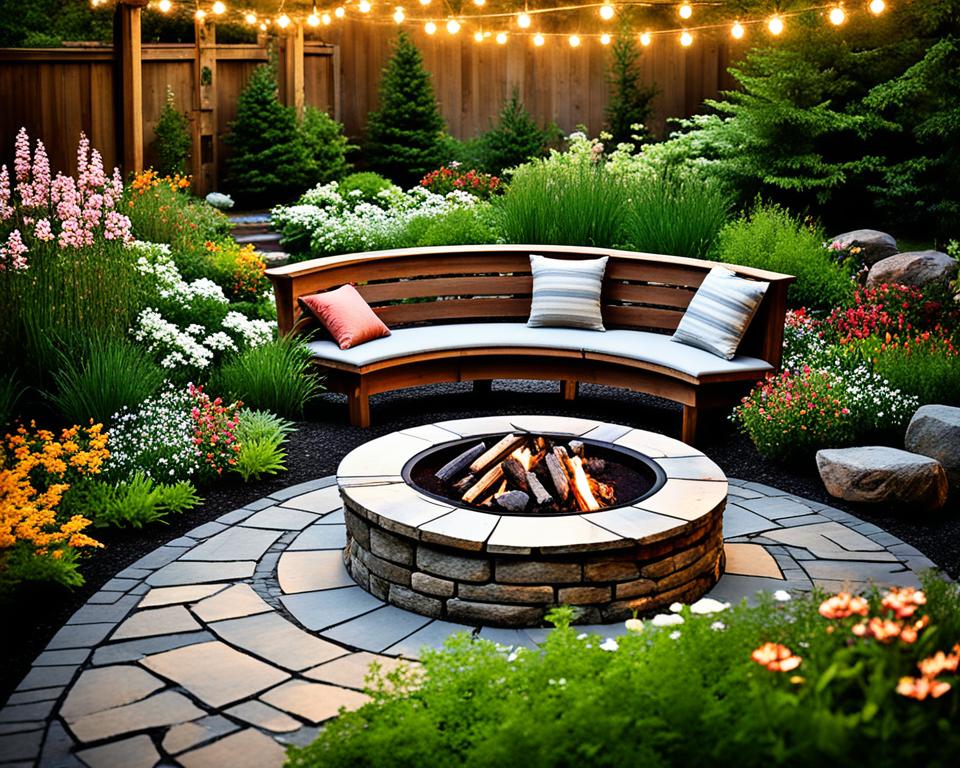 fire pit garden ideas and inspiration