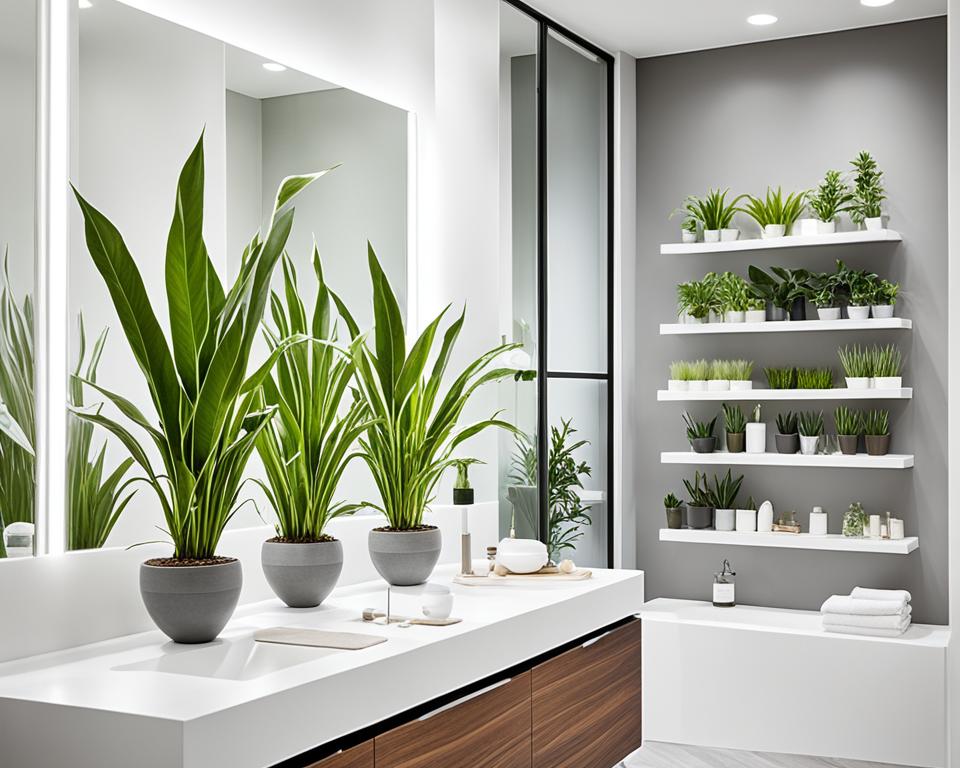 indoor plants for bathrooms