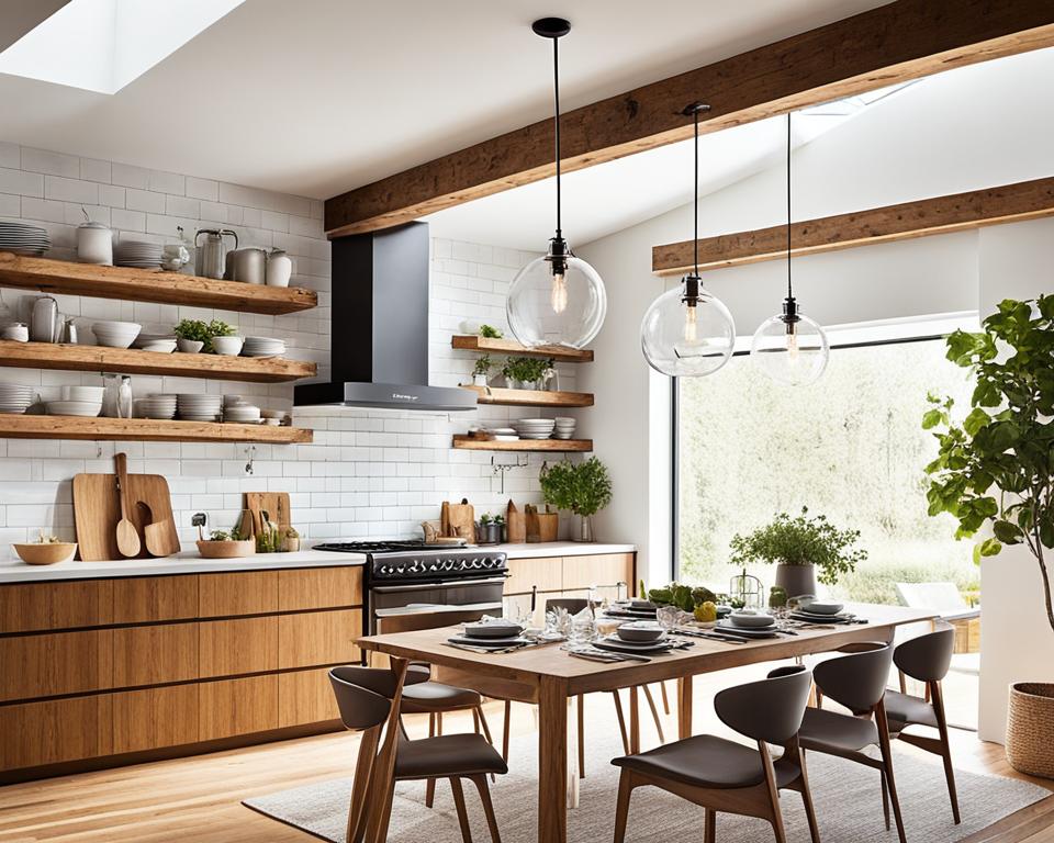 kitchen and dining design