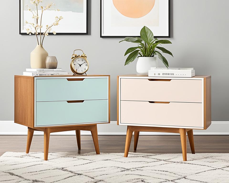 mid-mod nightstands