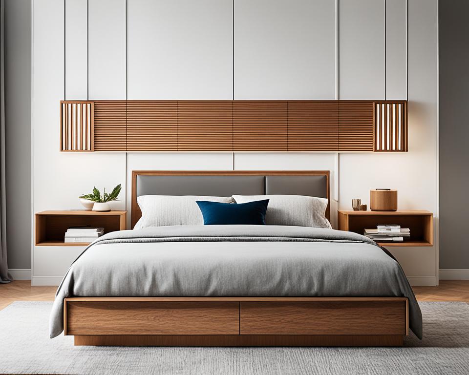 minimalist headboards