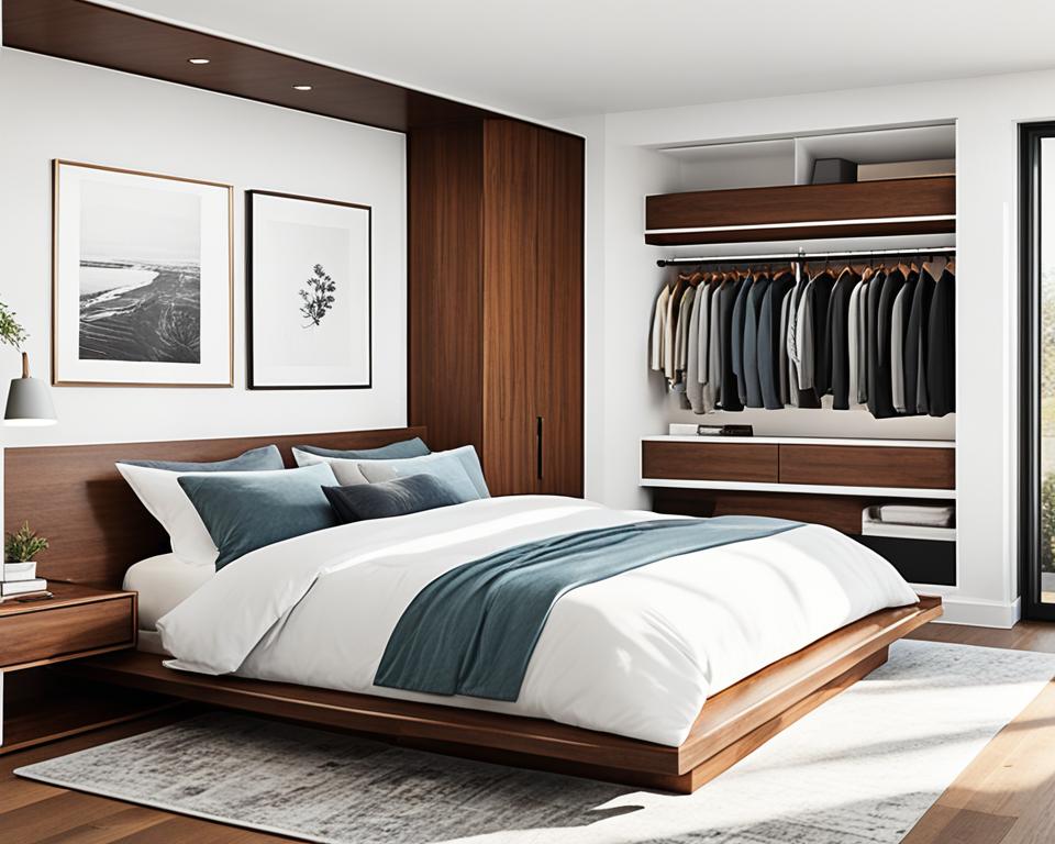 platform bed storage