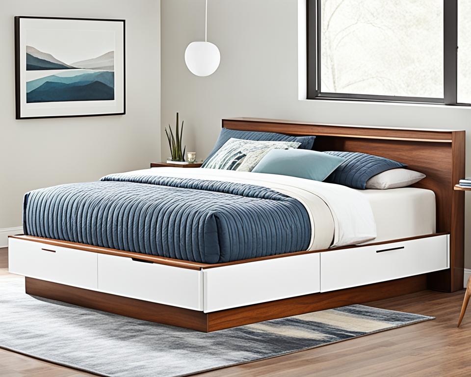 platform bed storage