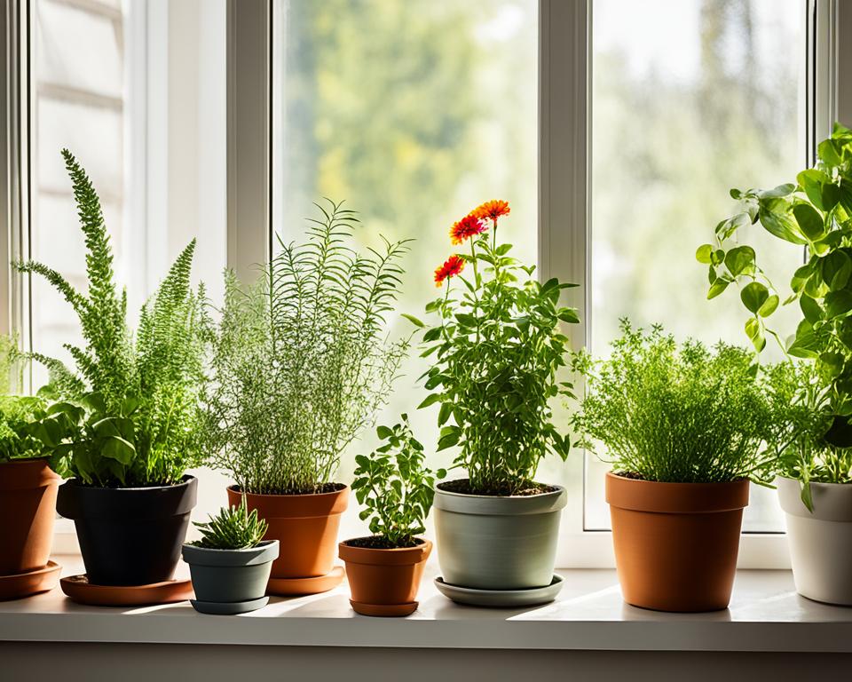 windowsill gardening