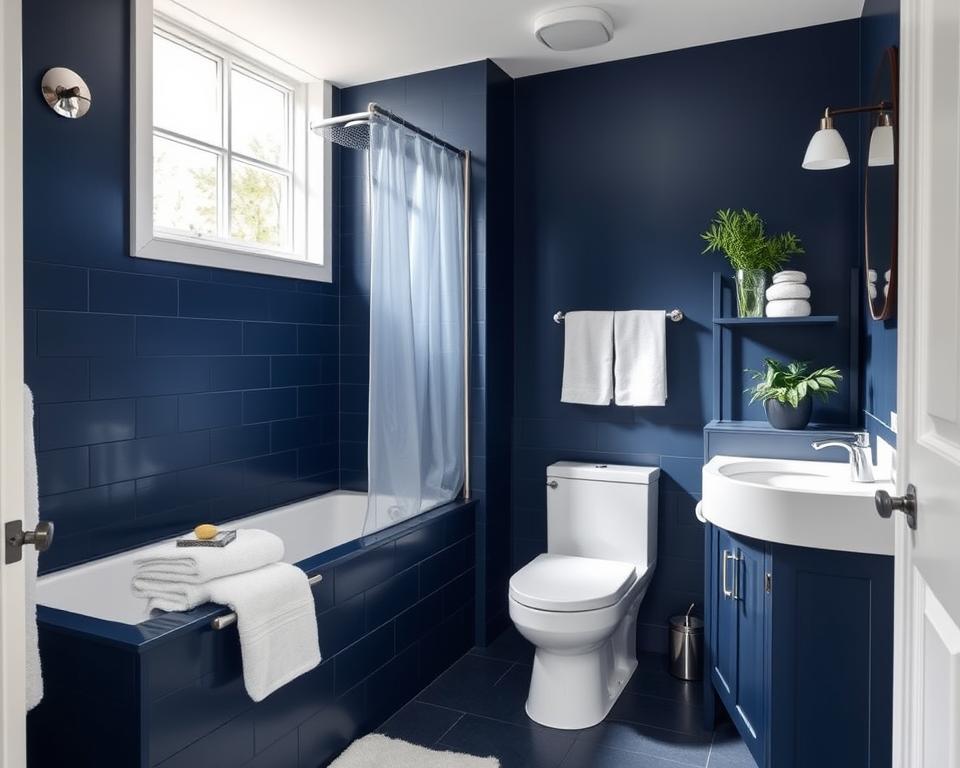 Navy Bathroom Decor: Stylish Ideas for Your Space