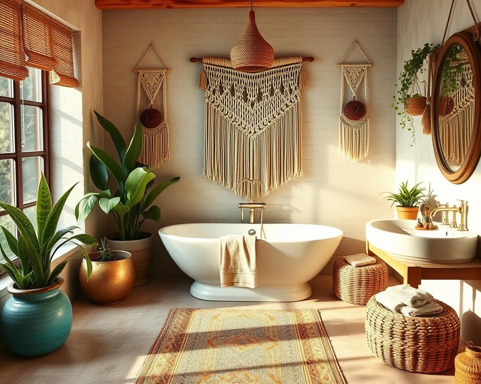 boho bathroom decor ideas