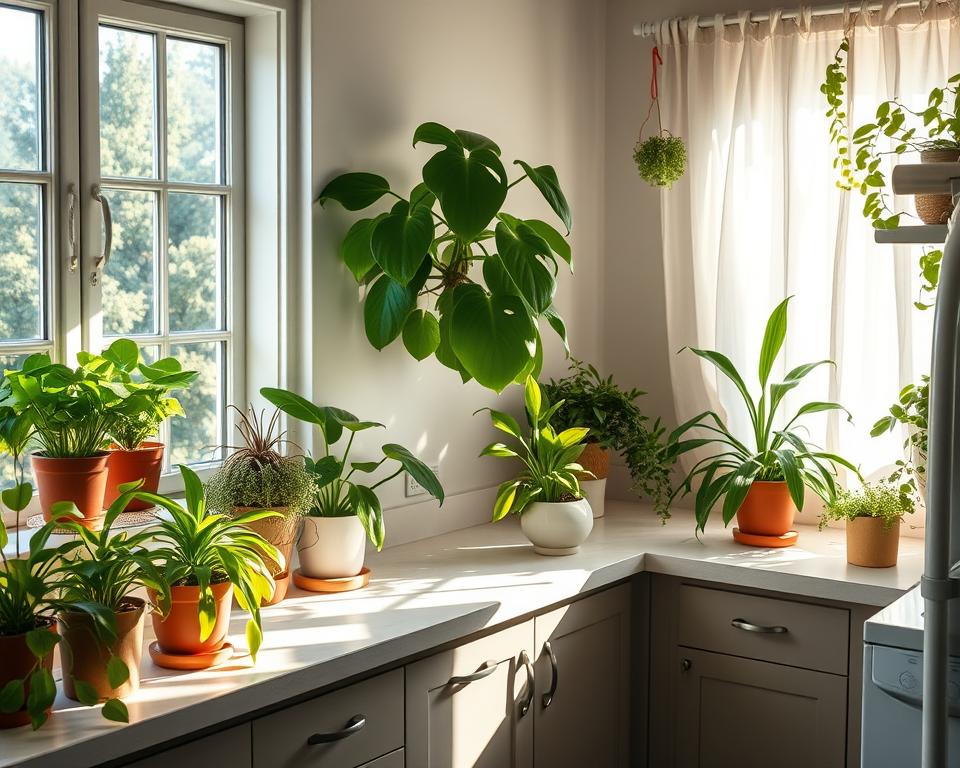 kitchen plant lighting