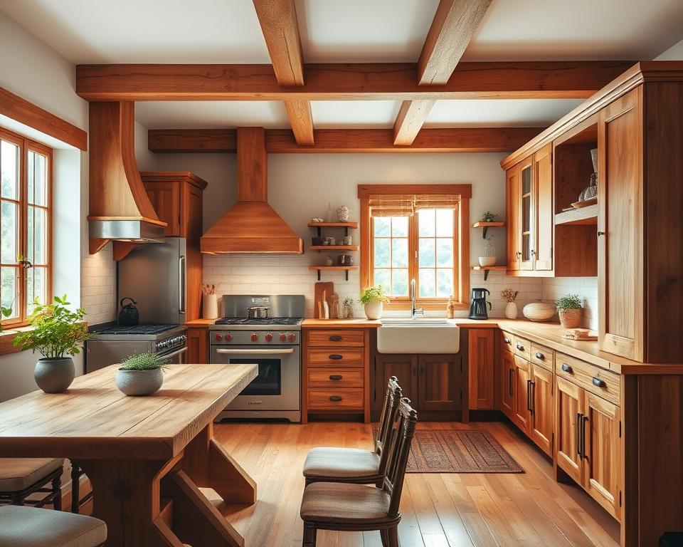 kitchen wood decor