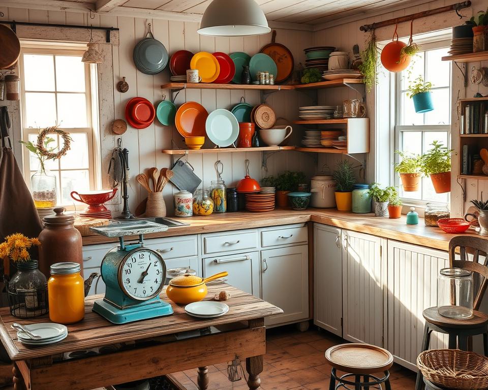 upcycling vintage kitchen items